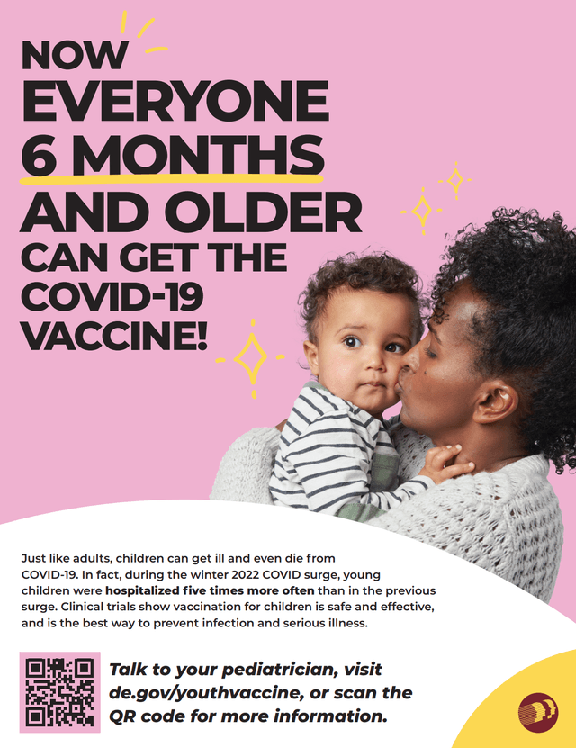 Under 5 COVID-19 Vaccine Reminder