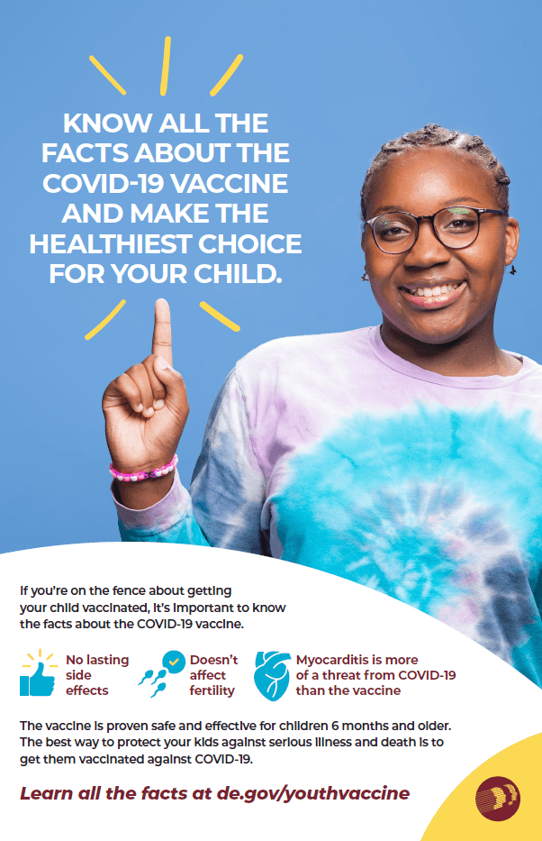 Youth COVID-19 Vaccine Information (Girl)