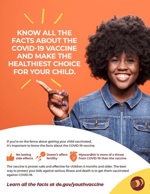Youth COVID-19 Vaccine Information (Girl)