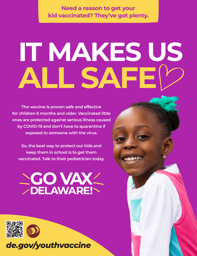Go Vax Delaware! It Makes Us All Safe