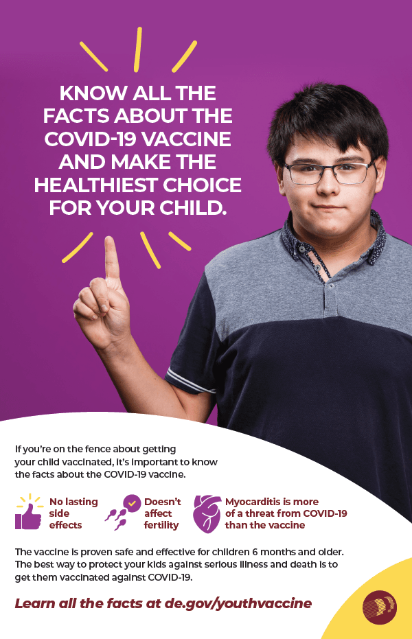 Youth COVID-19 Vaccine Information (Boy)